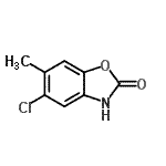 CAS#: 118794-10-8, 5-Chloro-6-Methyl-1,3-Benzoxazol-2(3H)-One