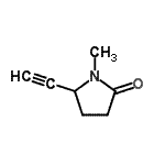 CAS 登录号：118800-15-0， 5-乙炔基-1-甲基-2-吡咯烷酮