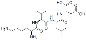 CAS 登录号：118850-74-1， 赖氨酰-缬氨酰-亮氨酰-天冬氨酸