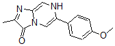CAS#: 118877-07-9, 2-Methyl-6-(4-Methoxyphenyl)-3,7-Dihydroimidazo(1,2-alpha)Pyrazin-3-One