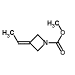 CAS#: 118973-04-9, Methyl 3-Ethylidene-1-Azetidinecarboxylate