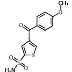 CAS#: 118976-97-9, 4-(4-Methoxybenzoyl)-2-Thiophenesulfonamide