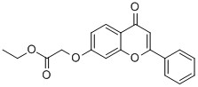 CAS 登录号：119-41-5， 2-(4-氧代-2-苯基苯并吡喃-7-基)氧基乙酸乙酯