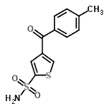 CAS#: 119018-06-3, 4-(4-Methylbenzoyl)-2-Thiophenesulfonamide