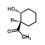 CAS 登录号：119030-22-7， 1-[(1S,2R)-1-氟-2-羟基环己基]乙酮