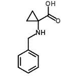 CAS 登录号：119111-62-5， 1-(苄基氨基)环丙烷羧酸