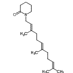 CAS#: 119119-87-8, 1-[(2E,6E)-3,7,11-Trimethyl-2,6,10-Dodecatrien-1-Yl]-2-Piperidinone