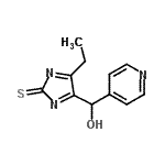 CAS#: 119193-62-3, 4-Ethyl-5-[Hydroxy(4-Pyridinyl)Methyl]-2H-Imidazole-2-Thione