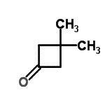 CAS 登录号：1192-33-2， 3,3-二甲基环丁酮