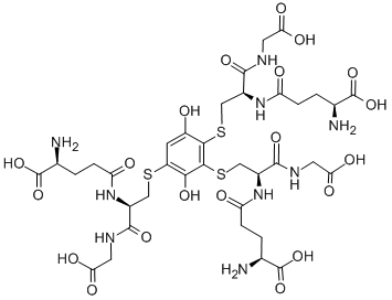 CAS#: 119212-33-8, 2,3,5-(Triglutathion-S-Yl)Hydroquinone