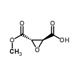 CAS 登录号：119240-65-2， (2S,3S)-3-(甲氧羰基)-2-环氧乙烷羧酸
