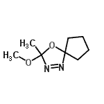 CAS#: 119393-19-0, 3-Methoxy-3-Methyl-4-Oxa-1,2-Diazaspiro[4.4]Non-1-Ene