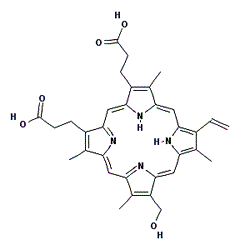 CAS#: 119431-30-0, 2-Vinyl-4-Hydroxymethyldeuteroporphyrin