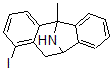CAS#: 119493-70-8, 1-Iodo-5-methyl-10,11-dihydro-5H-dibenzo(a,d)cyclohepten-5,10-imine