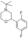 CAS 登录号：119508-55-3， 2-(2,5-二氟苯基)-4-叔丁基-吗啉