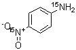 CAS 登录号：119516-81-3， 4-(<sup>15</sup>N)硝基(<sup>15</sup>N)苯胺