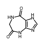 CAS 登录号：119584-65-5， 1,4,6,7-四氢咪唑并[4,5-e][1,4]二氮杂卓-5,8-二酮