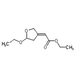 CAS#: 119614-41-4, Ethyl (2E)-(5-Ethoxydihydro-3(2H)-Furanylidene)Acetate