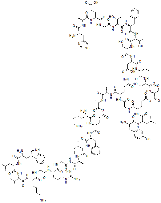 CAS 登录号：119637-73-9， 高血糖素-样肽I(7-36)酰胺