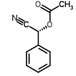 CAS 登录号：119718-89-7， (R)-氰基(苯基)甲基乙酸酯