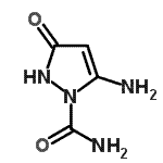 CAS#: 119768-91-1, 5-Amino-3-Oxo-2,3-Dihydro-1H-Pyrazole-1-Carboxamide