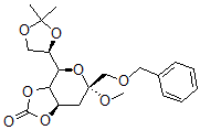 CAS#: 119947-99-8, Methyl 3-Deoxy-7,8-O-(1-Methylethylidene)-1-O-(Phenylmethyl)-2-Octalopyranoside Cyclic Carbonate