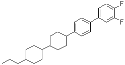 CAS#: 119990-81-7, 1,2-Difluoro-4-[4-[4-(4-Propylcyclohexyl)Cyclohexyl]Phenyl]Benzene