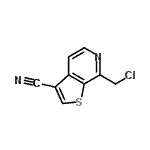 CAS#: 120010-10-8, 7-(Chloromethyl)Thieno[2,3-c]Pyridine-3-Carbonitrile