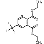 CAS#: 120083-60-5, Diethyl 5-(Trifluoromethyl)-2,3-Pyridinedicarboxylate