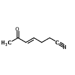 CAS 登录号：120113-87-3， (E)-6-氧代庚-4-烯腈
