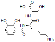 CAS 登录号：120124-51-8， (2S)-2-[[(2R)-6-氨基-2-[(2,3-二羟基苯甲酰)氨基]己酰]氨基]-3-羟基丙酸