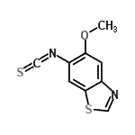 CAS#: 120195-00-8, 6-Isothiocyanato-5-Methoxy-1,3-Benzothiazole