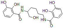 CAS#: 120243-02-9, N-[6-[(2,3-Dihydroxybenzoyl)Amino]-1-Hydroxyhexan-2-Yl]-2,3-Dihydroxybenzamide