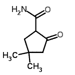 CAS#: 120400-66-0, 4,4-Dimethyl-2-Oxocyclopentanecarboxamide
