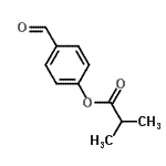 CAS#: 120464-79-1, 4-Formylphenyl 2-Methylpropanoate