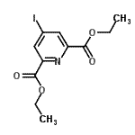 CAS 登录号：120491-90-9， 二乙基4-碘-2,6-吡啶二羧酸酯