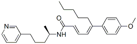 CAS#: 120555-31-9, (2E,4E)-5-(4-Methoxyphenyl)-N-[(2R)-5-Pyridin-3-Ylpentan-2-Yl]Deca-2,4-Dienamide