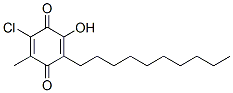 CAS#: 120559-62-8, 3-Chloro-5-Hydroxy-2-Methyl-6-Decyl-1,4-Benzoquinone