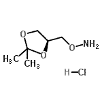 CAS#: 120564-14-9, (4S)-4-[(Aminooxy)Methyl]-2,2-Dimethyl-1,3-Dioxolane Hydrochloride (1:1)