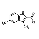 CAS#: 120608-02-8, 3,5-Dimethyl-1H-Indole-2-Carbonyl Chloride