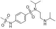 CAS#: 120688-08-6, 4-Methanesulfonamido-N-Propan-2-Yl-N-[2-(Propan-2-Ylamino)Ethyl]Benzenesulfonamide