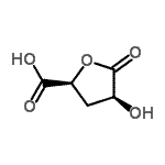 CAS#: 120742-25-8, (2S,4S)-4-Hydroxy-5-Oxotetrahydro-2-Furancarboxylic Acid