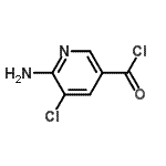 CAS#: 120763-60-2, 6-Amino-5-Chloronicotinoyl Chloride