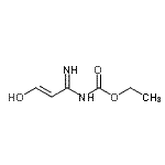 CAS#: 120814-63-3, Ethyl [(2E)-3-hydroxy-2-propenimidoyl]carbamate