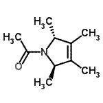 CAS#: 120892-98-0, 1-[(2R,5R)-2,3,4,5-Tetramethyl-2,5-Dihydro-1H-Pyrrol-1-Yl]Ethanone