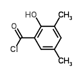 CAS#: 121031-61-6, 2-Hydroxy-3,5-Dimethylbenzoyl Chloride