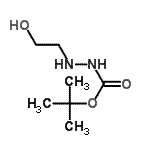 CAS#: 121102-63-4, 2-Methyl-2-Propanyl 2-(2-Hydroxyethyl)Hydrazinecarboxylate