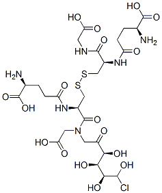 CAS#: 121108-88-1, 2-Amino-5-[[1-(Carboxymethylamino)-3-(6-Chloro-3,4,5-Trihydroxy-2-Oxohexyl)Sulfanyl-1-Oxopropan-2-Yl]Amino]-5-Oxopentanoic Acid