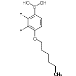 CAS#: 121219-20-3, [2,3-Difluoro-4-(Hexyloxy)Phenyl]Boronic Acid