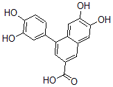 CAS 登录号:121242-02-2, 3-羧基-6,7-二羟基-1-(3',4'-二羟基)苯基萘